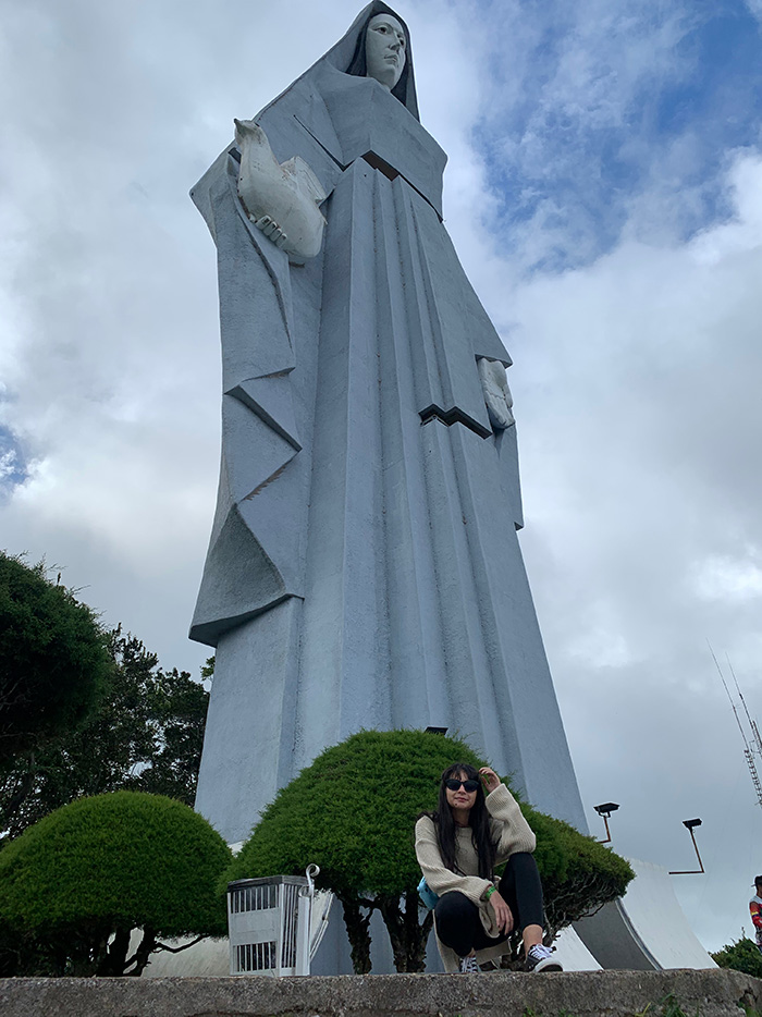 Monumento a la virgen de la paz Trujillo 